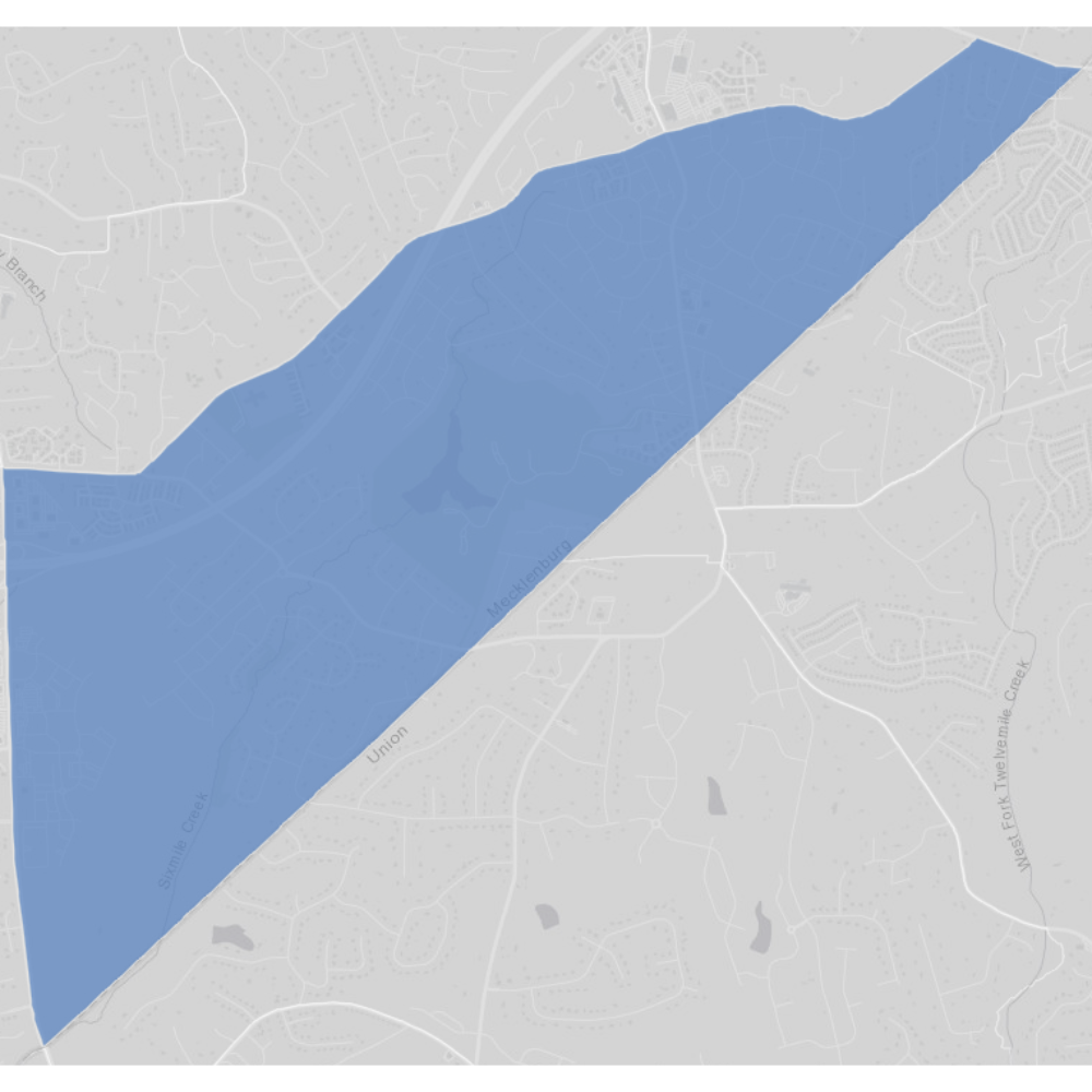 Map of Precinct 227 boundaries