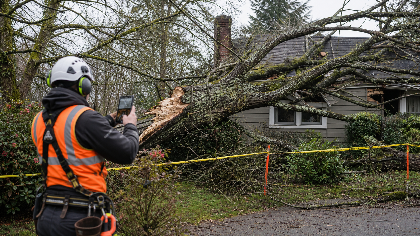 Can an Emergency Hazard Tree Be Removed Before a Permit Is Approved in Eugene?