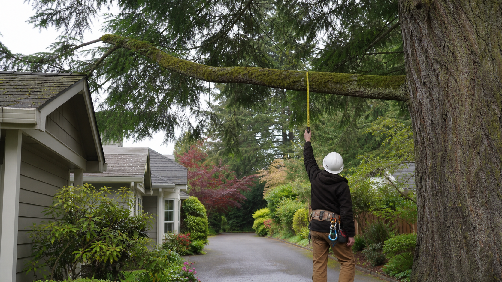 When Should Lower Tree Branches Be Removed for Roof or Driveway Clearance in Eugene?