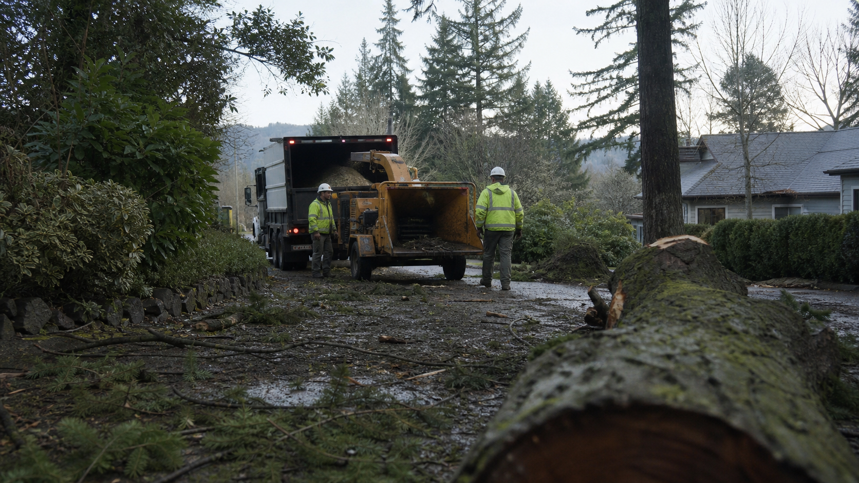 How Fast Can Emergency Tree Removal Be Done in Eugene?