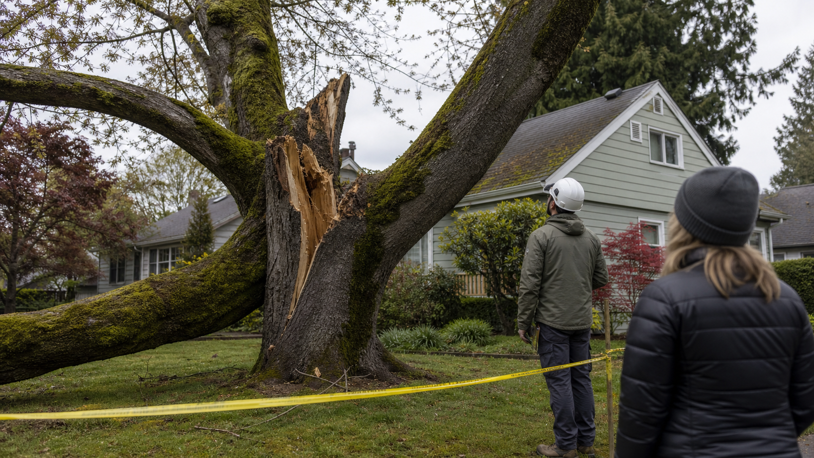 Is It Safe to Remove a Storm-Damaged Tree Yourself in Eugene?