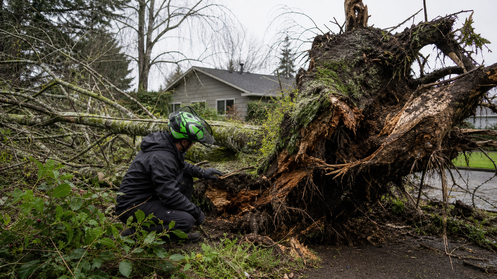 What Causes Trees to Fall During Eugene Wind and Ice Storms?