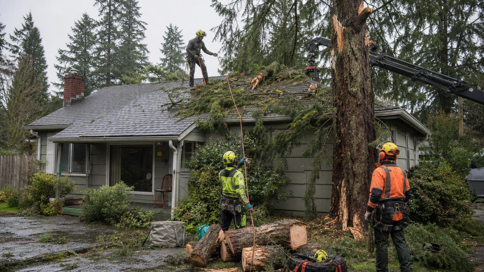 Why Does Emergency Tree Removal Cost More After a Storm in Eugene?
