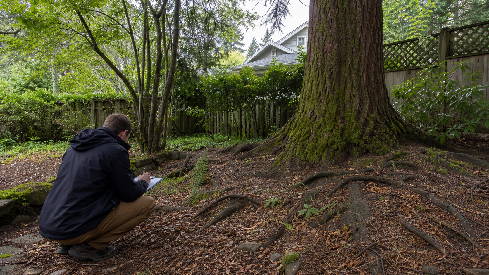 Who Is Responsible for Tree Roots Damaging a Neighbor's Property in Eugene?
