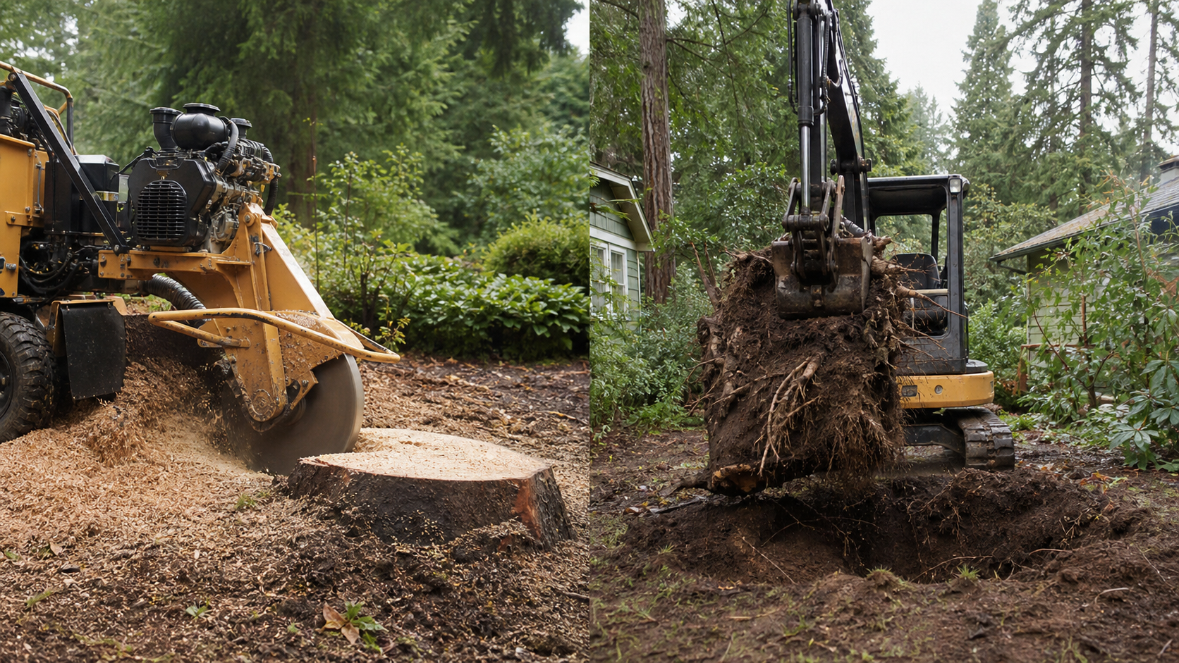 Should I Grind a Stump or Remove It Completely in Eugene?