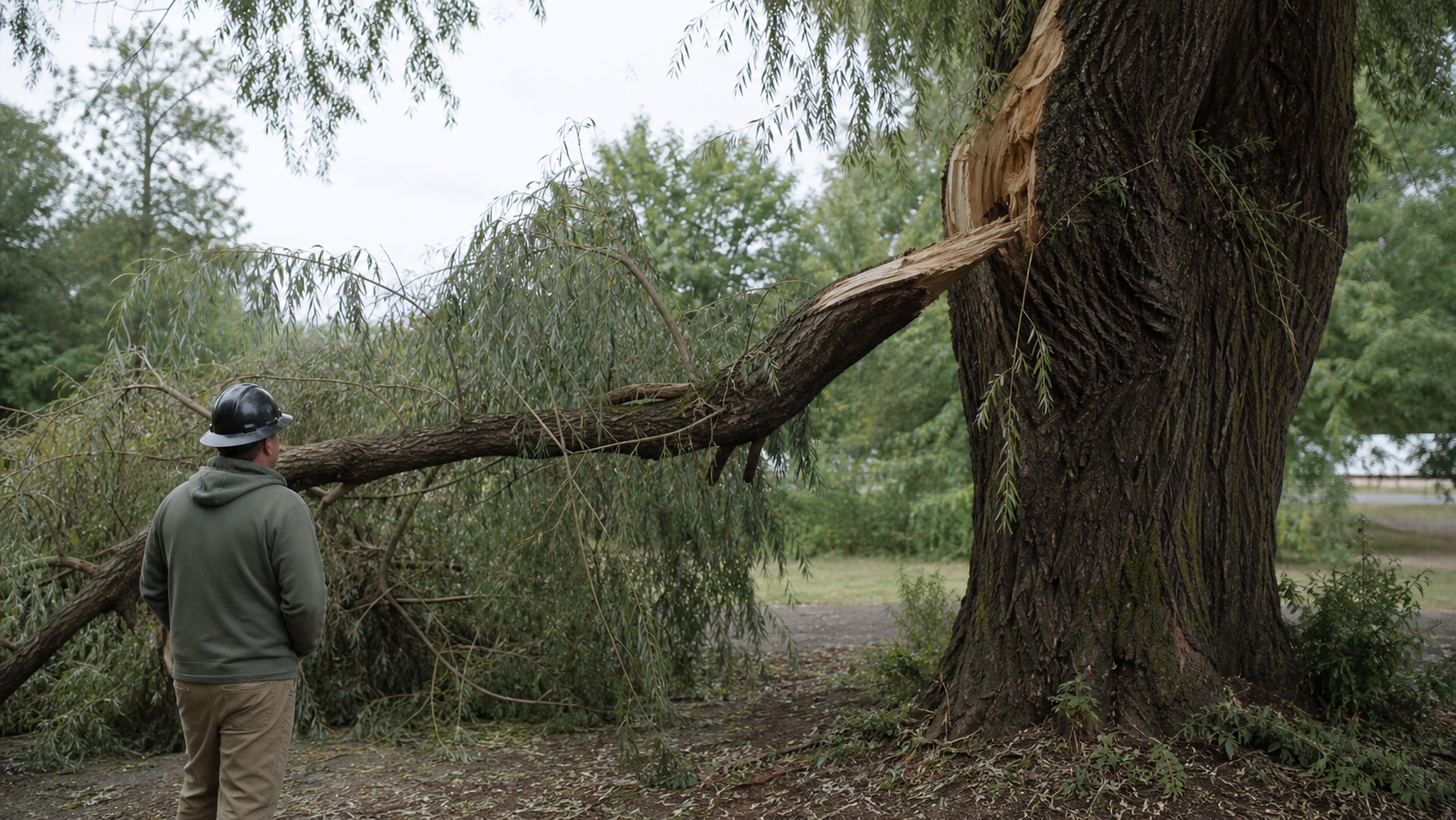 Why Do Willow Trees Drop Branches?