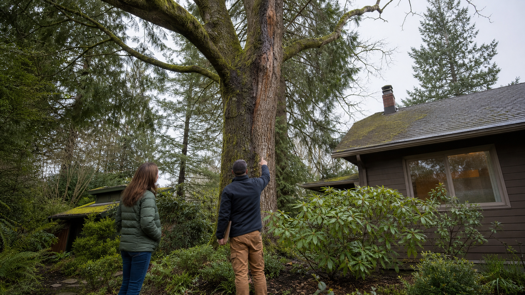 What Tree Problems Should I Look for Before Buying a House in Eugene?