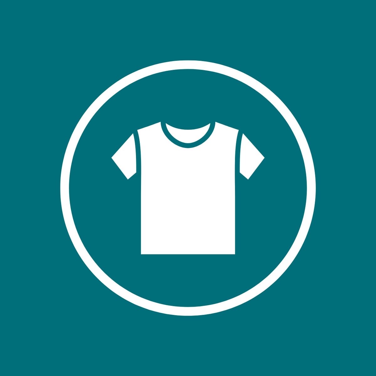 A T-shirt icon. You Belong T-shirt template for Catholic school teachers and staff.