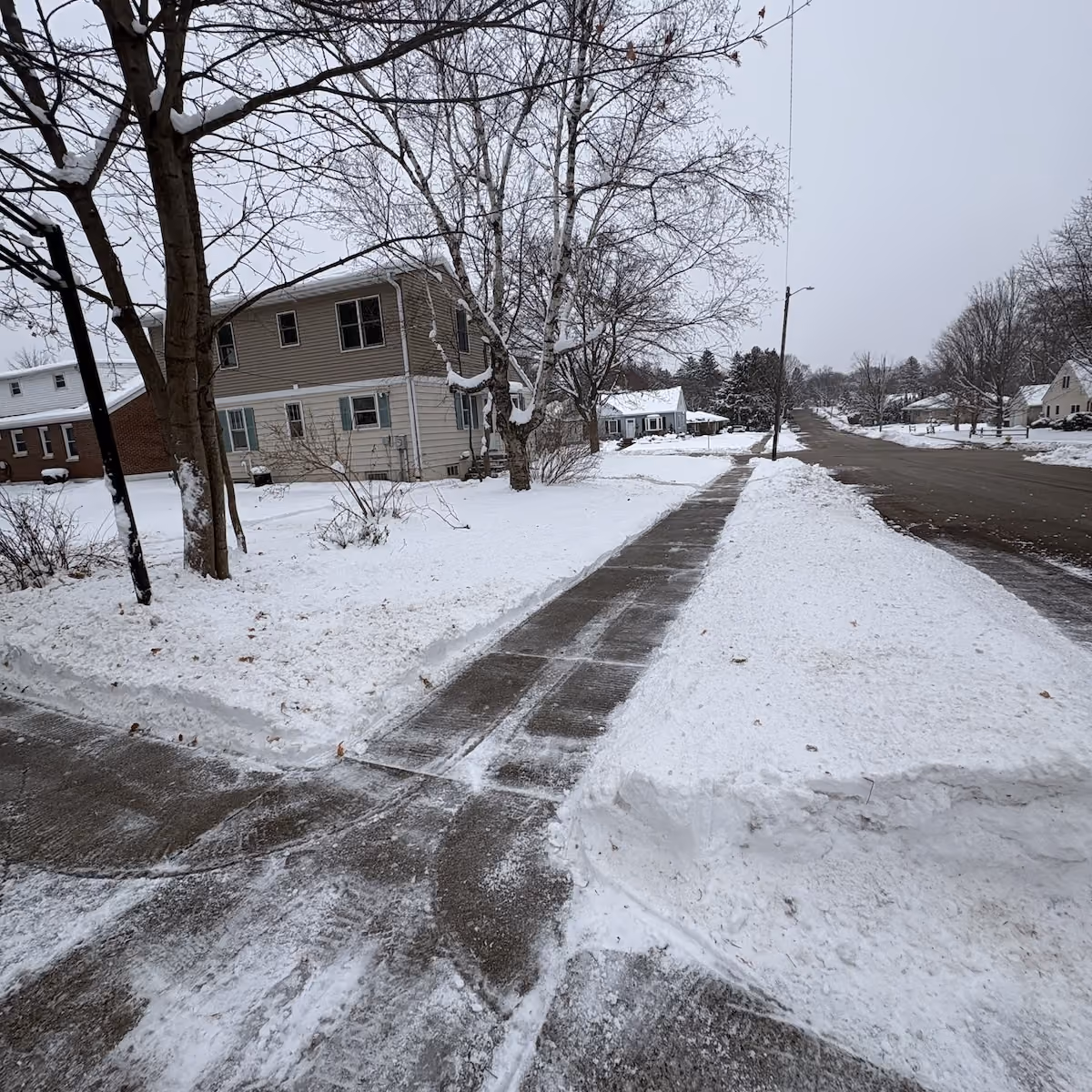 Professional snow removal near me in West Bend, Wisconsin