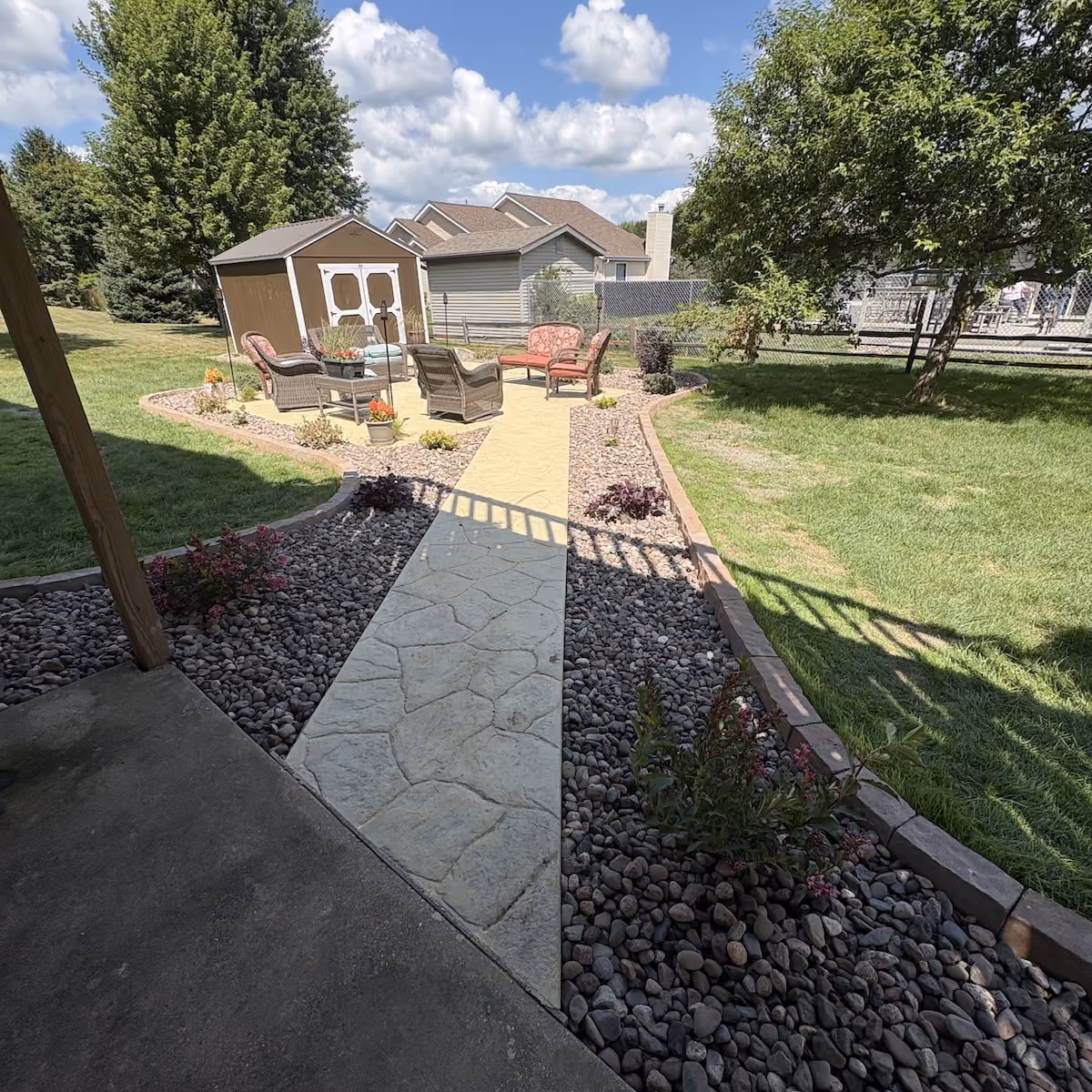Residential landscaping near me in Washington County, Wisconsin