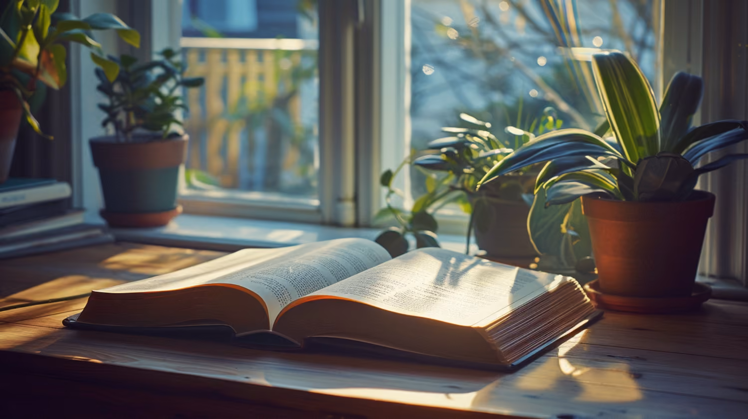 [background image] image of open book