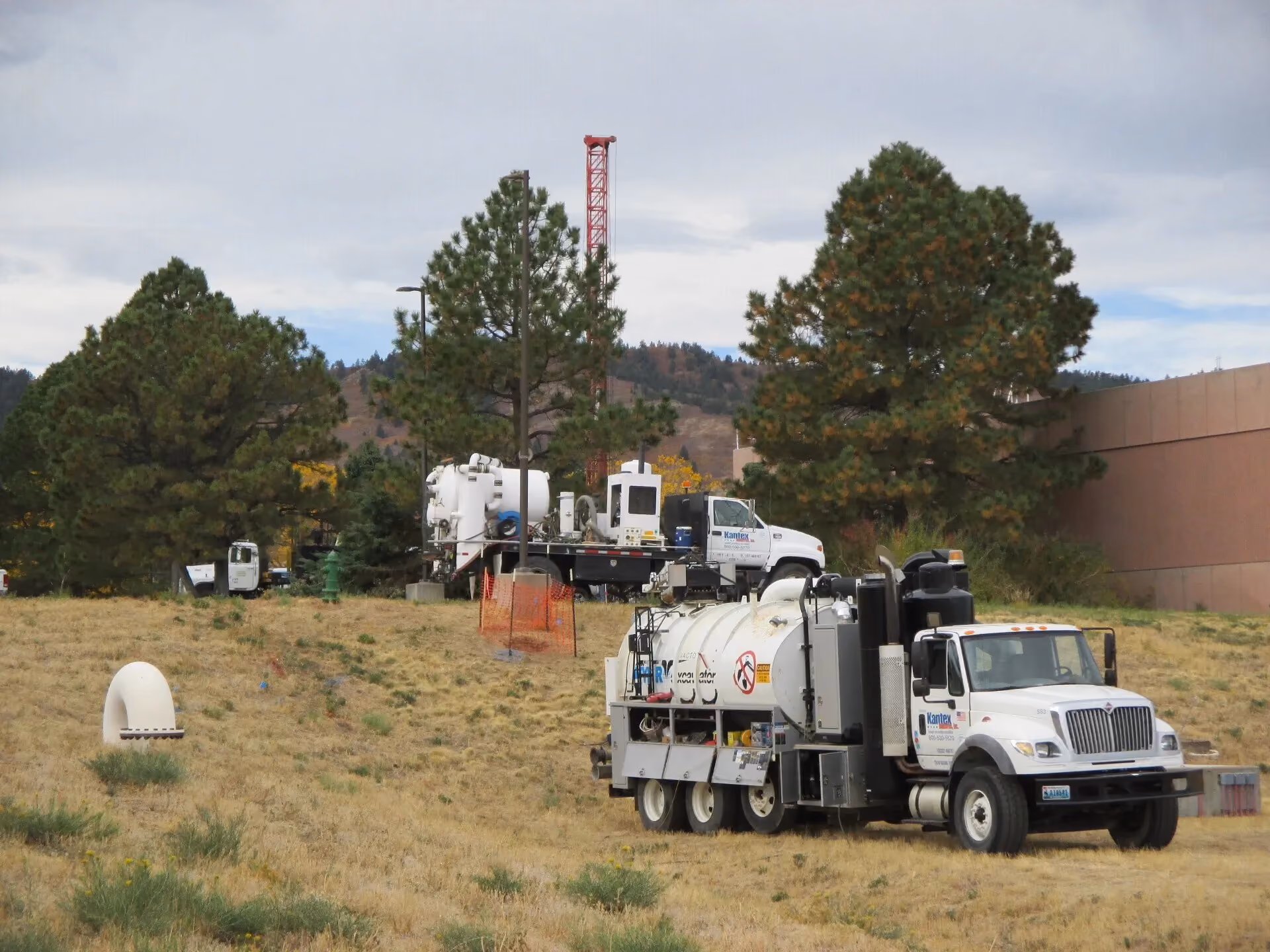 Pro-Vac team on site