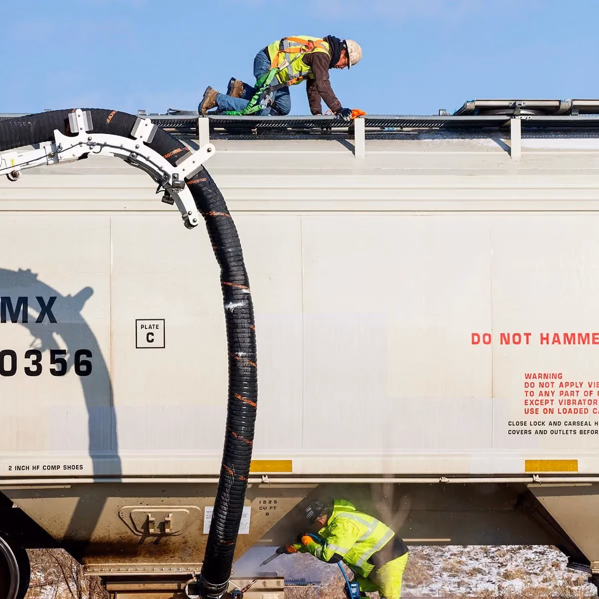 Pro-Vac team on site