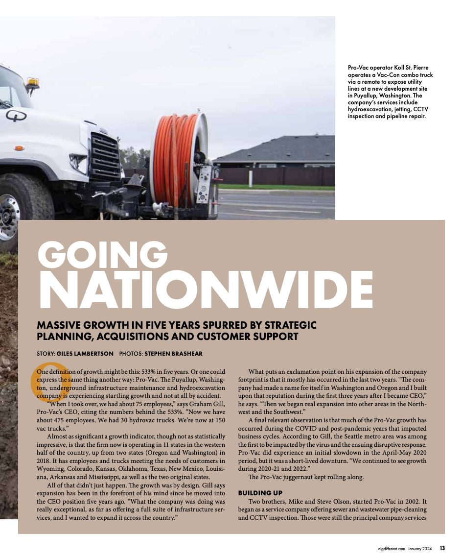 Dig Different Magazine feature page 3