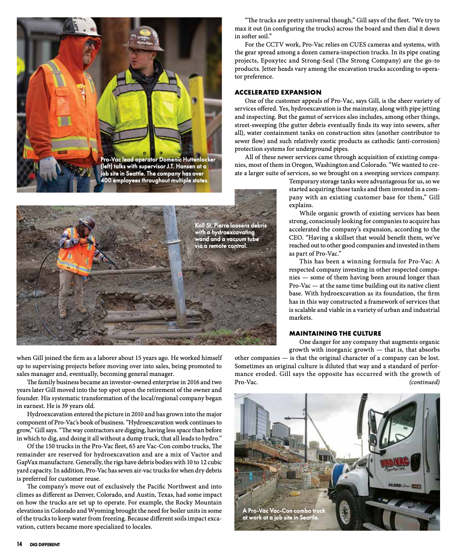 Dig Different Magazine feature page 4