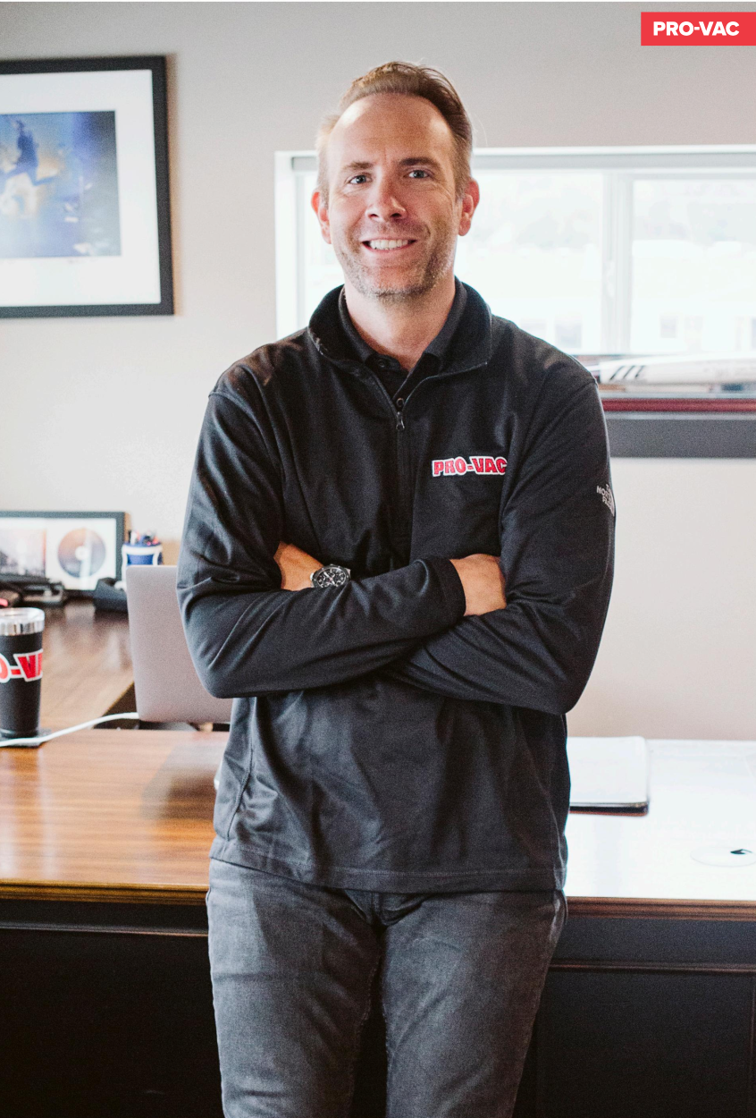 Graham Gill, CEO of Pro-Vac