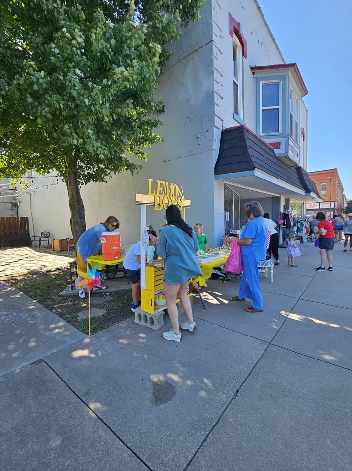 The Lemon Boys are slingin' lemonade today!!! They're donating 50% of…