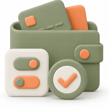 Flexible payment options icon