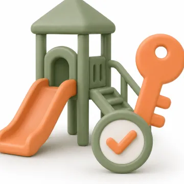 Play structure ownership key icon