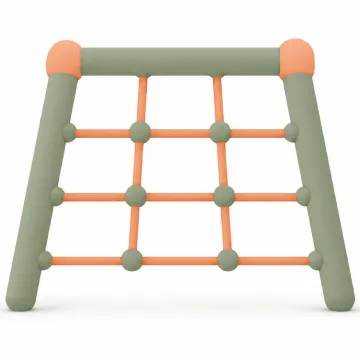 Climbing net frame icon