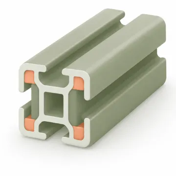 Aluminum frame profile icon