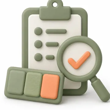 Color and finish inspection icon