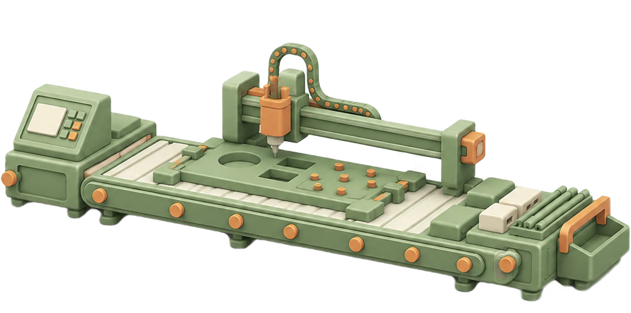 Illustration of Proscapes playground manufacturing facilities