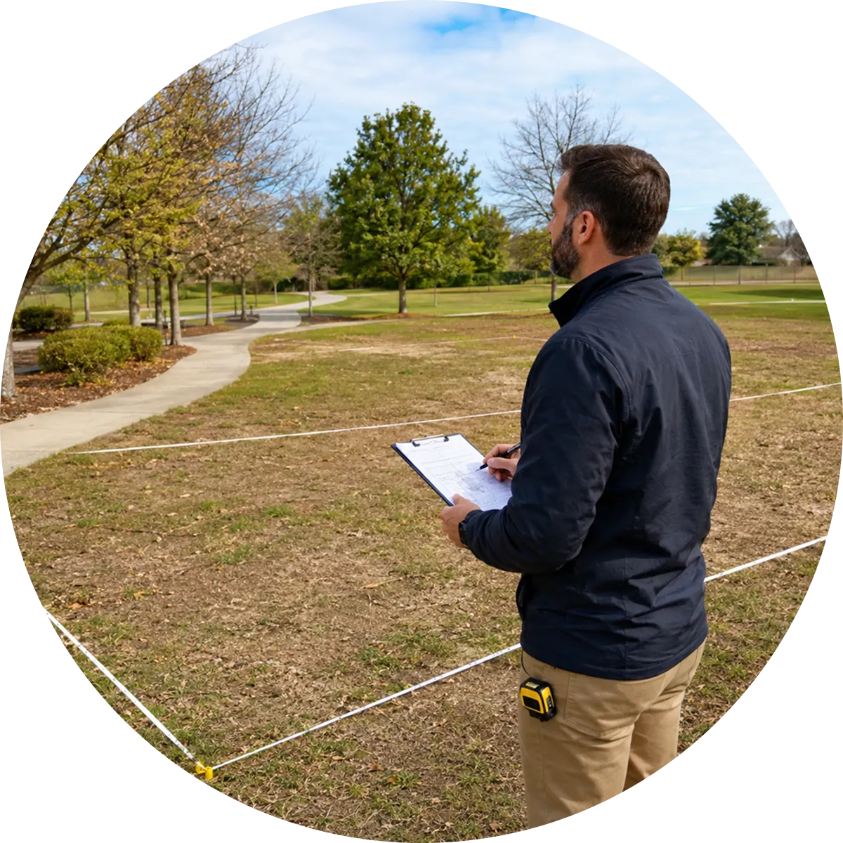 Proscapes playground planning and installation process