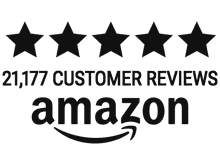 Amazon, 21,177 Five-Star Customer Reviews
