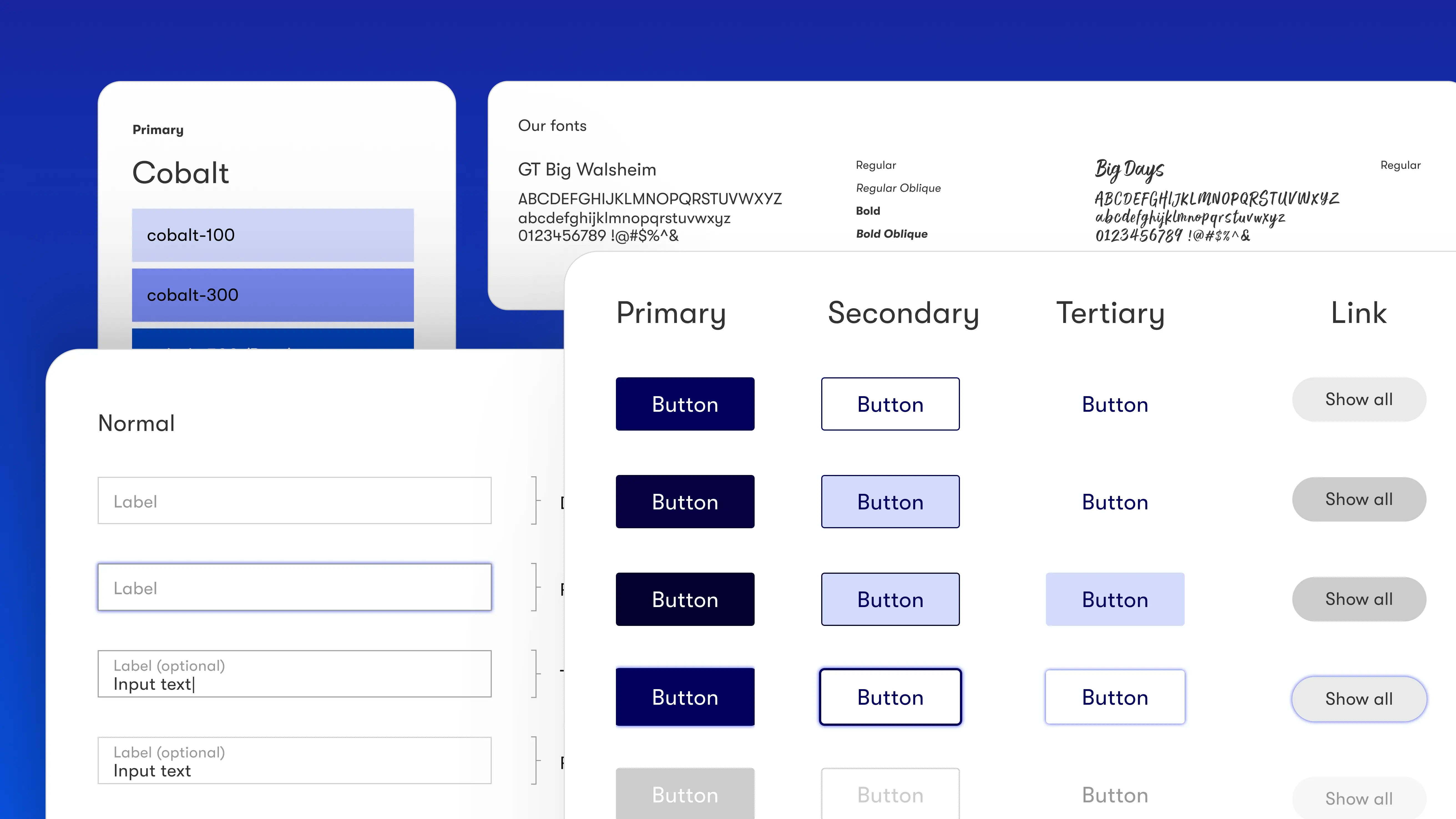 Big W Design System