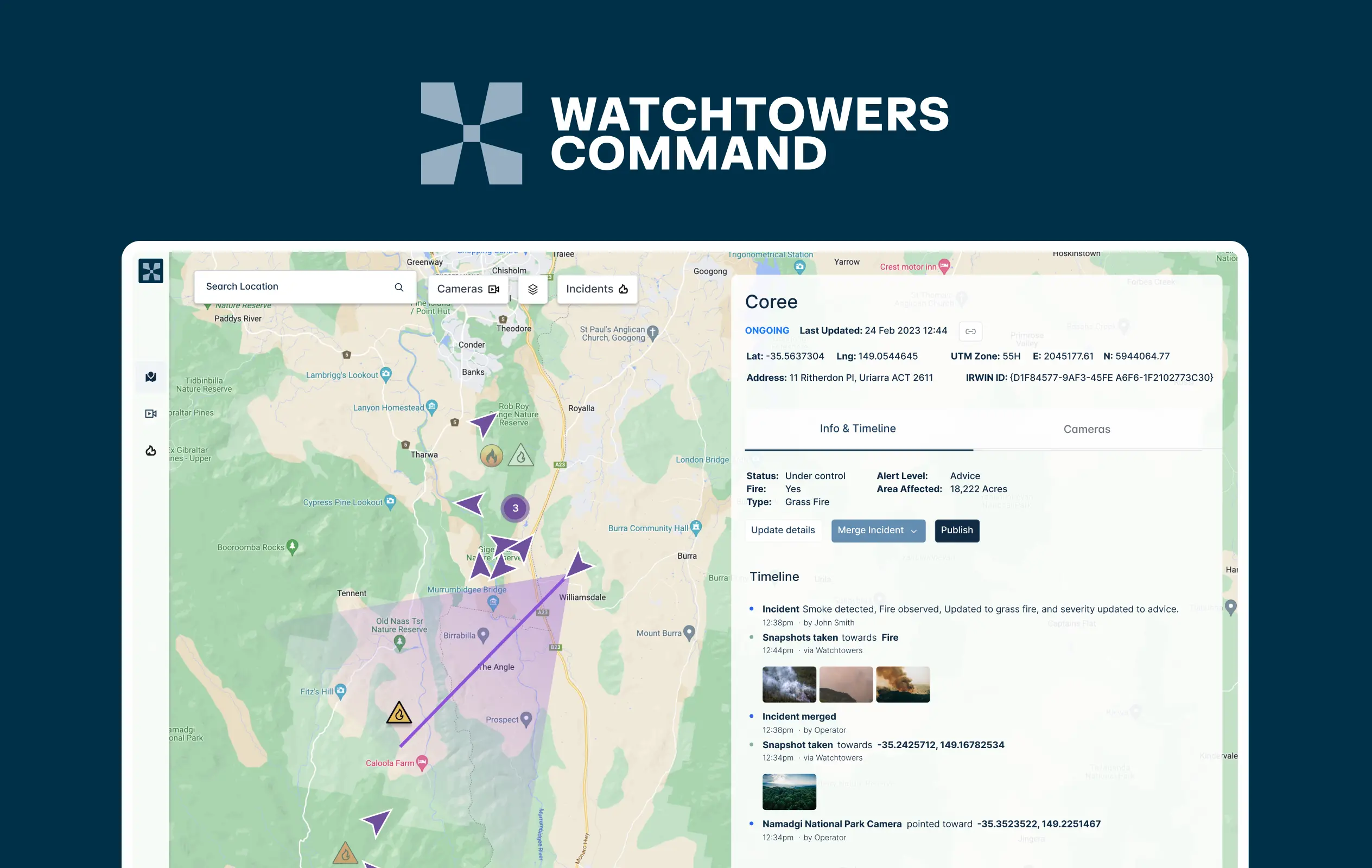 Watchtowers Command Platform