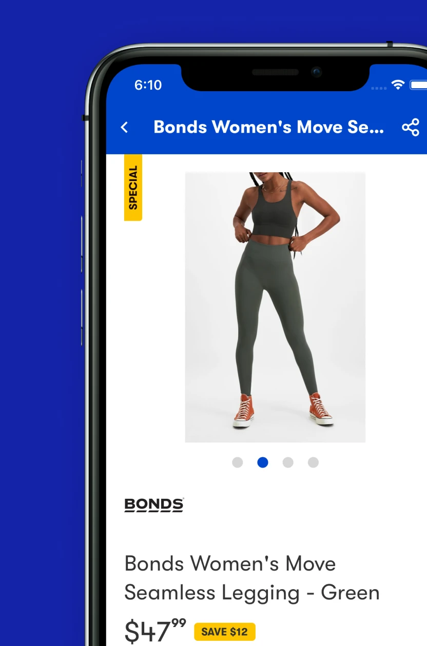 The BIG W digital storefront and mobile app
