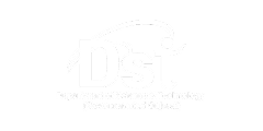 Department of Science and Technology logo with Gujarat government text on black background.