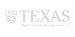 The University of Texas at Austin logo with the Hoops shield emblem and text TEXAS.