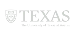 The University of Texas at Austin logo with the Hoops shield emblem and text TEXAS.