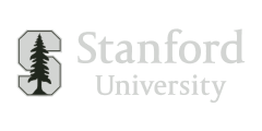 Stanford University logo with stylized tree inside the letter S.