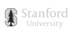 Stanford University logo with stylized tree inside the letter S.