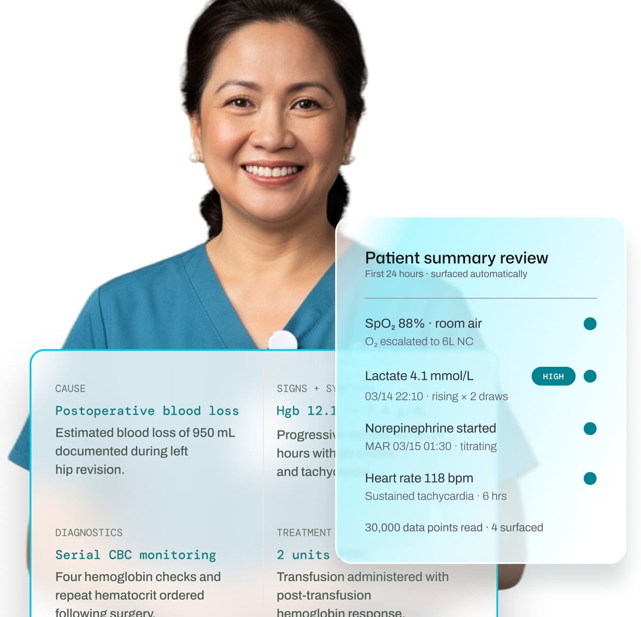 SmarterPrebill surfacing an evidence-backed recommendation