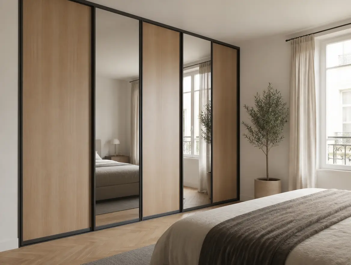 Portes coulissantes ou battantes, vue 1