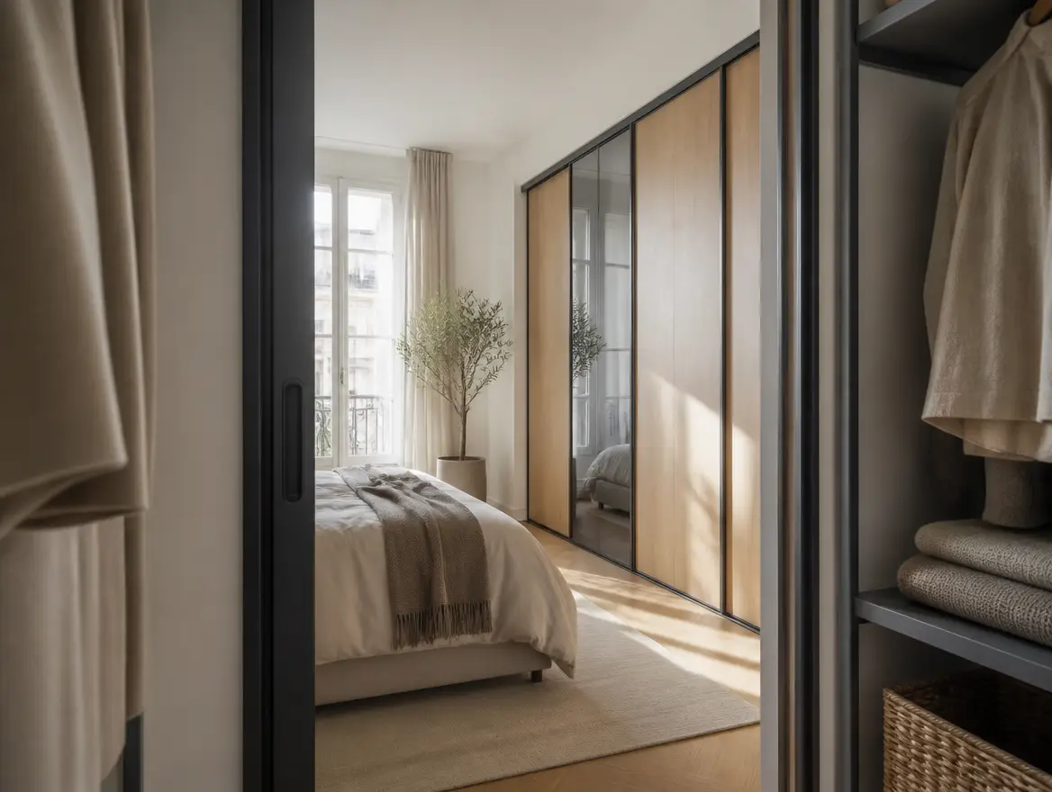 Portes coulissantes ou battantes, vue 2