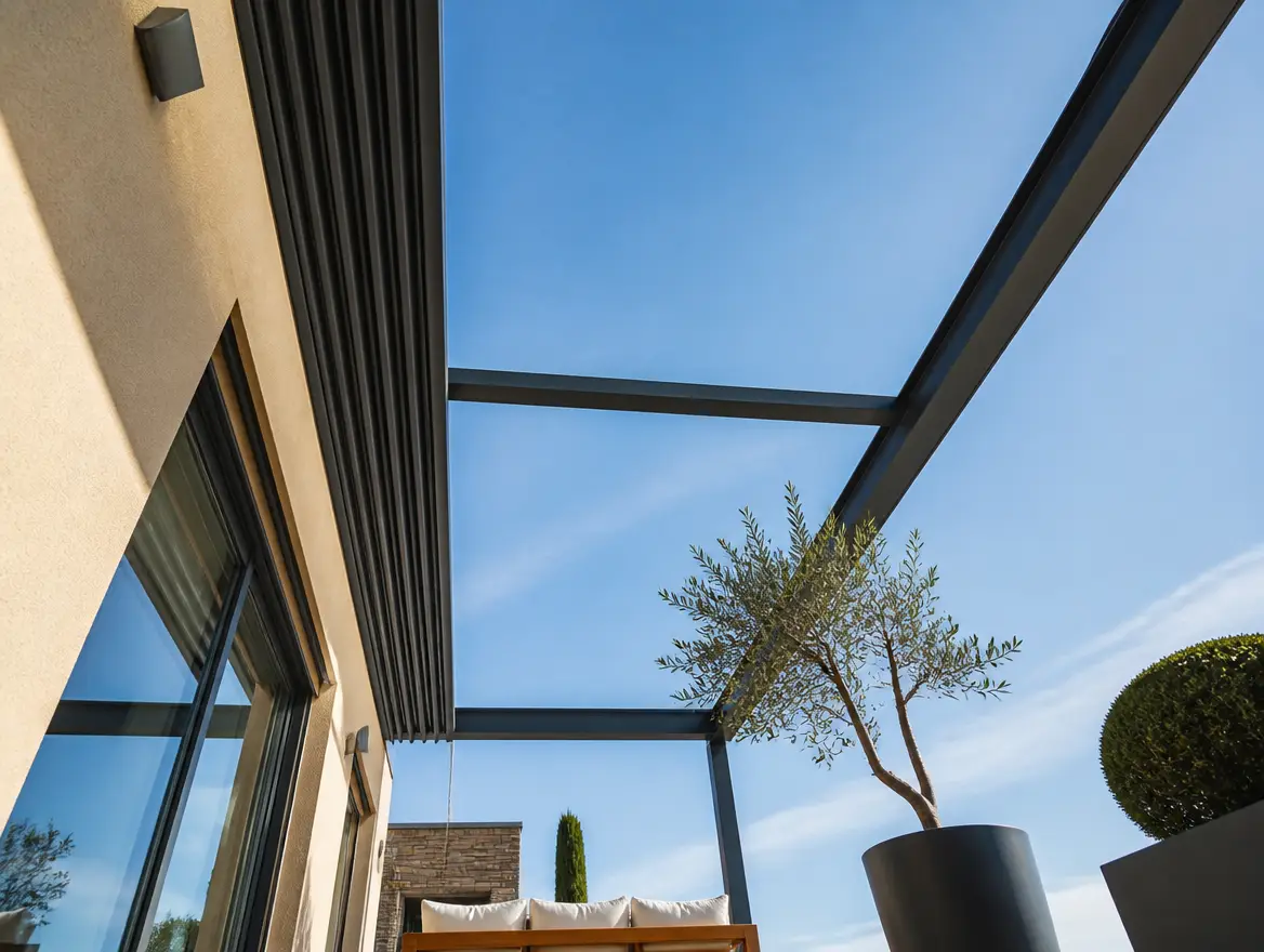 Pergolas à lames rétractables, vue 2