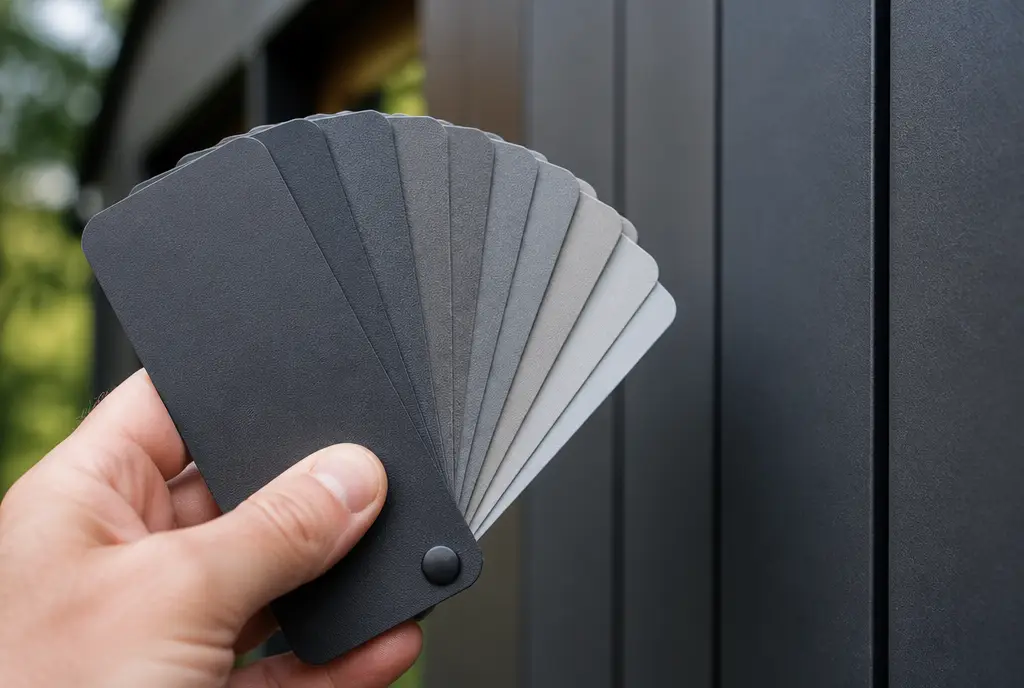 Coloris aluminium