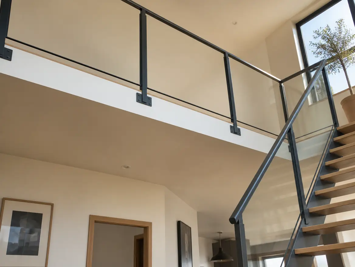 Garde-corps pour escaliers ou mezzanines, vue 2