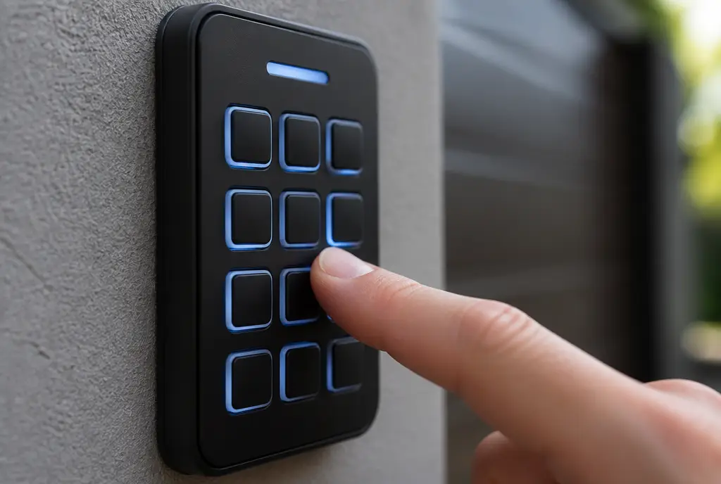 Clavier à code sans fil
