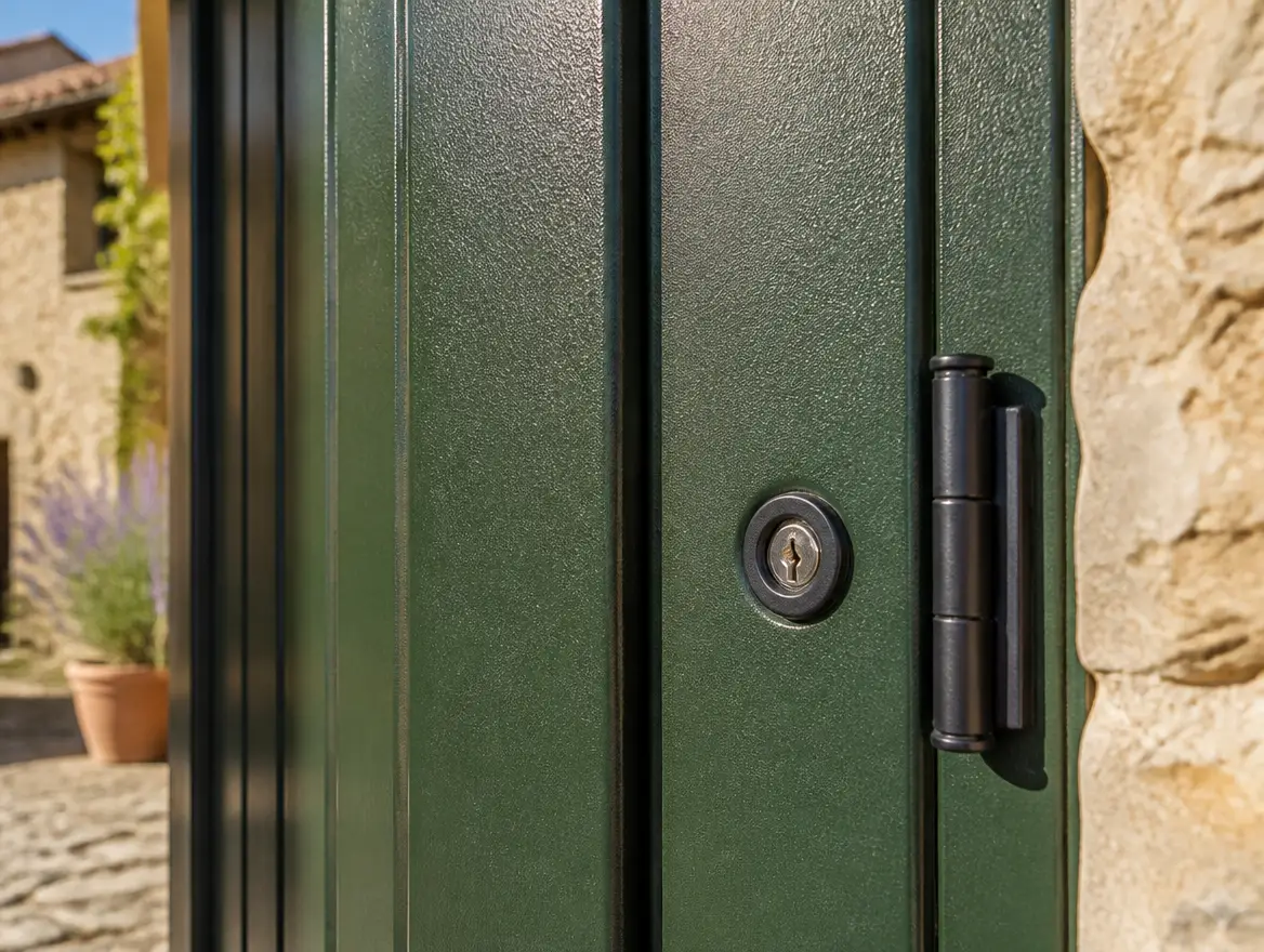 Portes battantes traditionnelles, vue 4