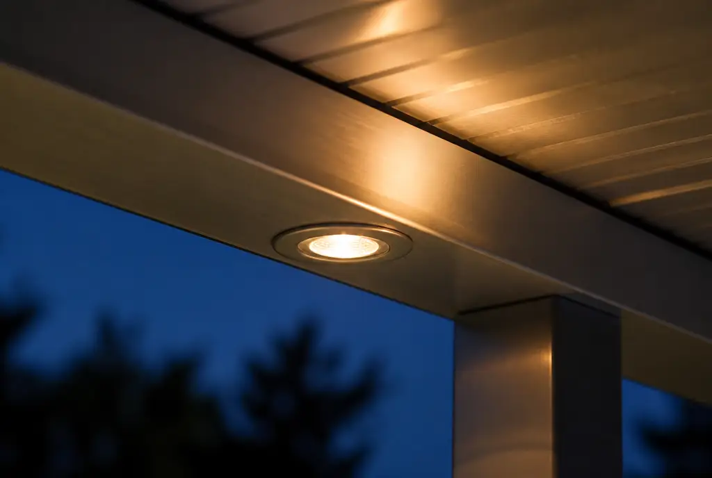 Éclairage LED en sous-face