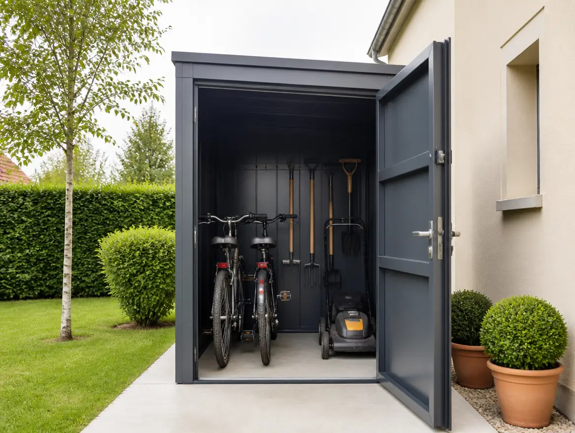 Abris pour 2 roues ou équipements, vue 2