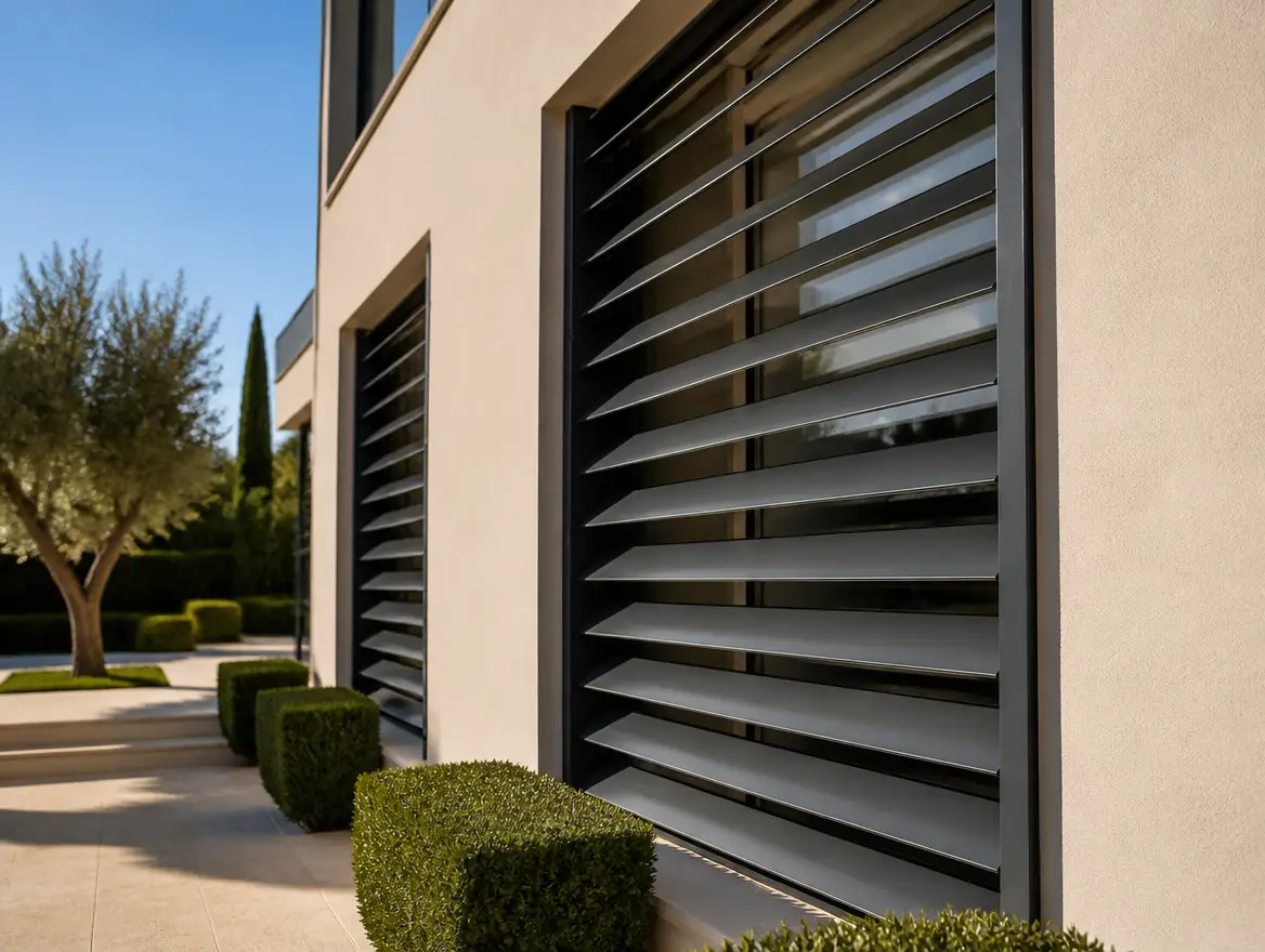 Brise-soleil orientables (BSO), vue 1