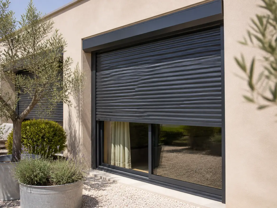 Volets roulants aluminium, vue 1