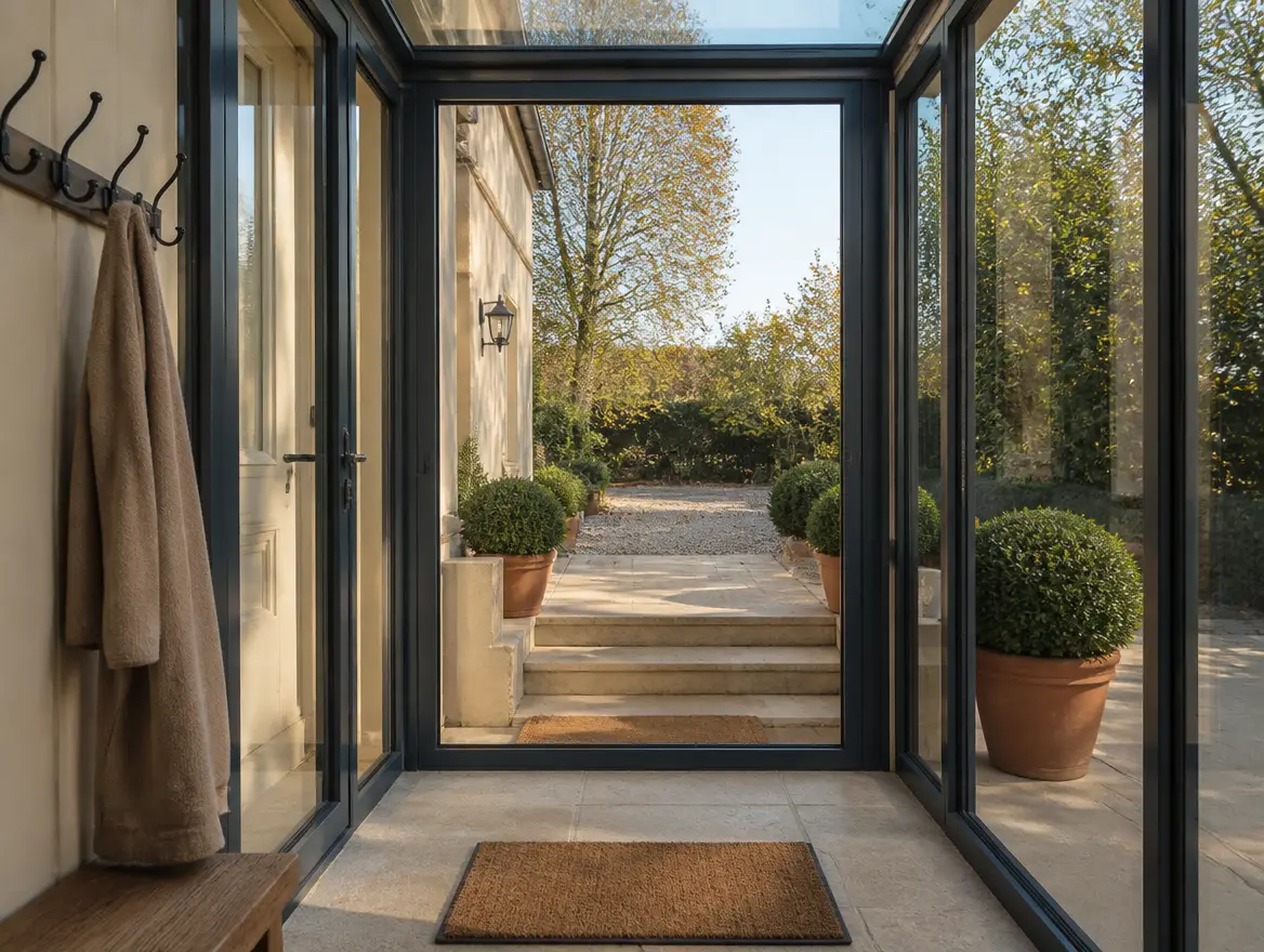 Vérandas sas d’entrée, vue 2